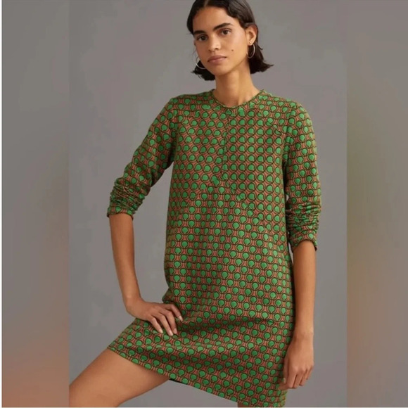 Anthropologie Maeve Jacquard Shift Dress, size XS - Picture 1 of 7